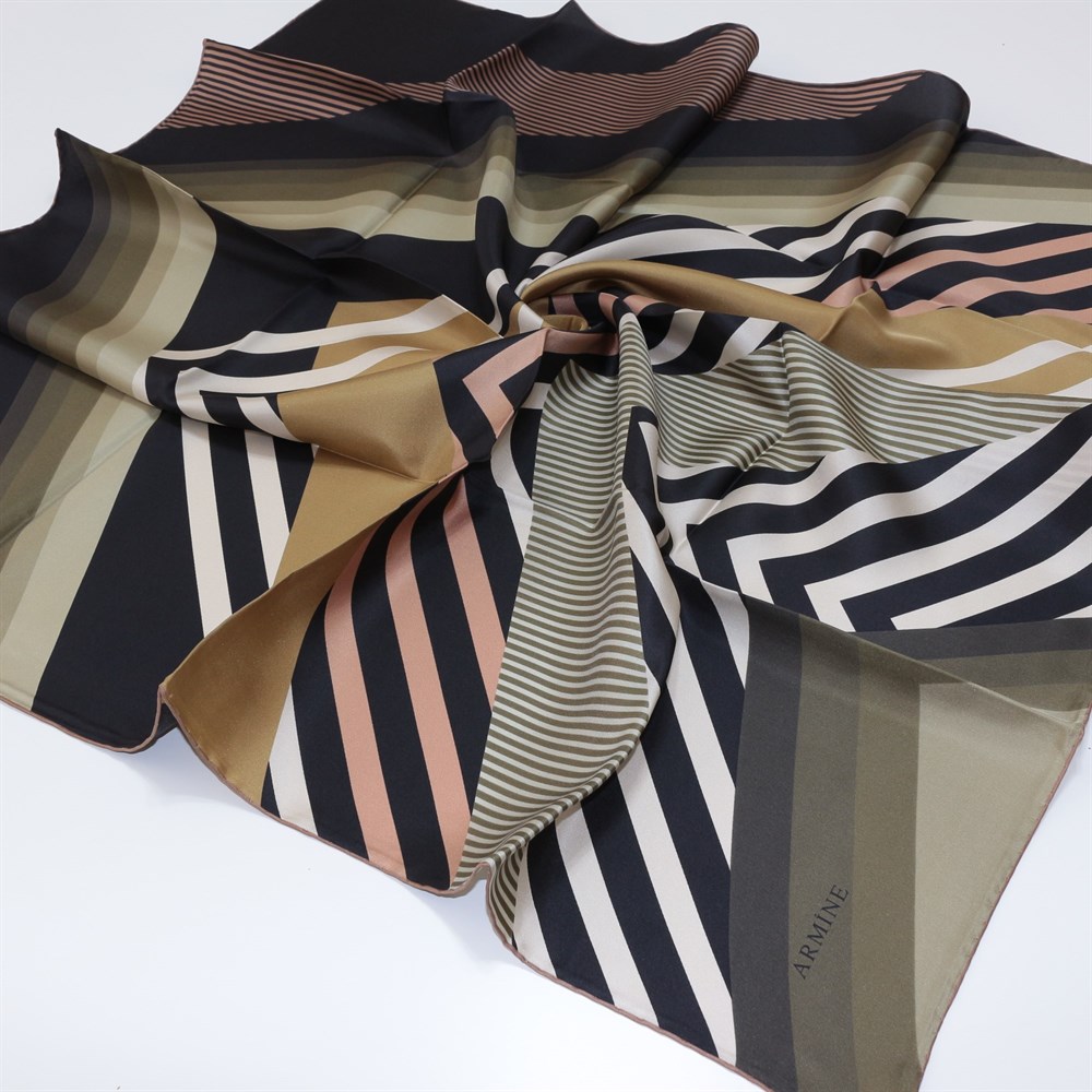 Armine Silk Scarf - 2620D 33 - Twill
