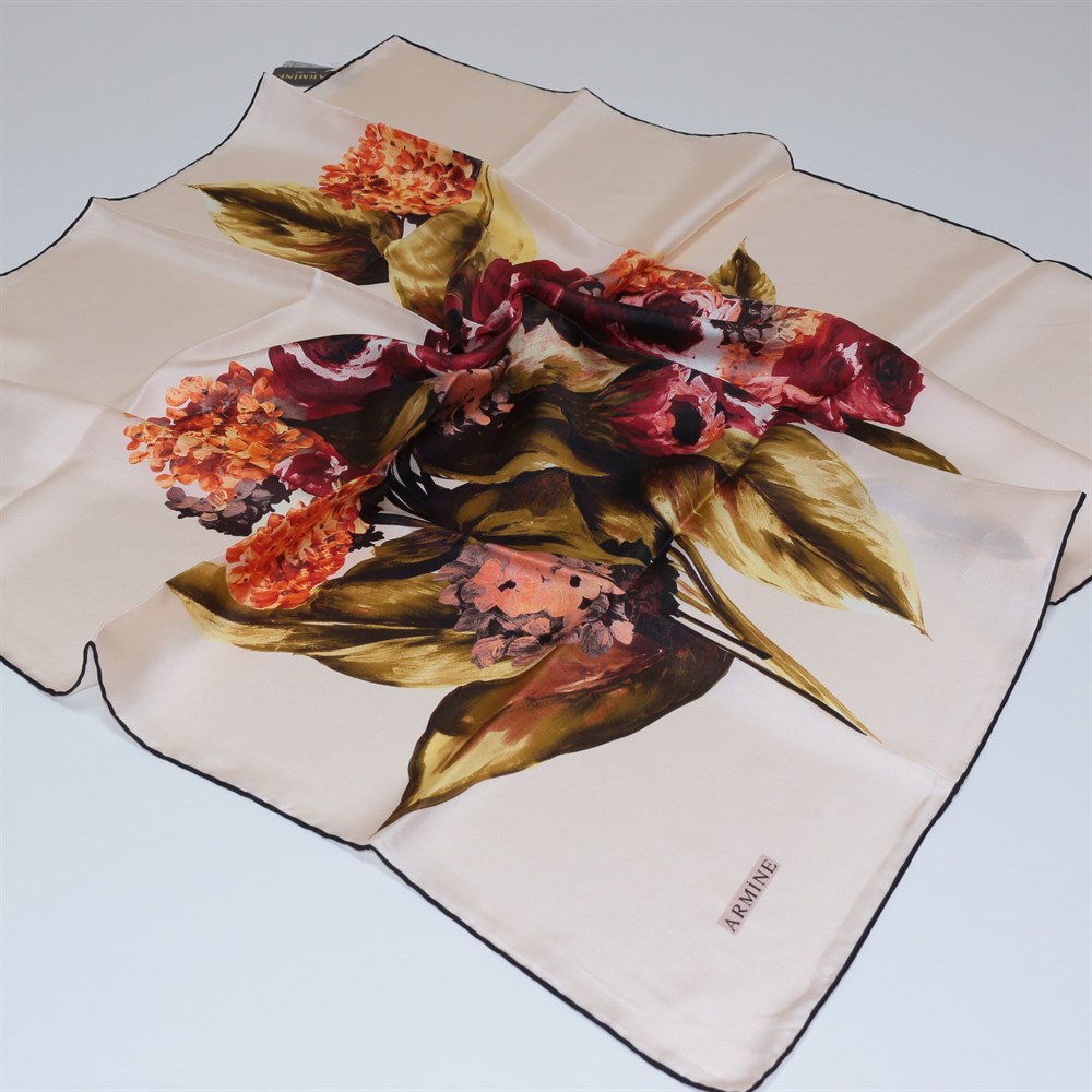 Armine Silk Scarf - 7245D 25 - Twill