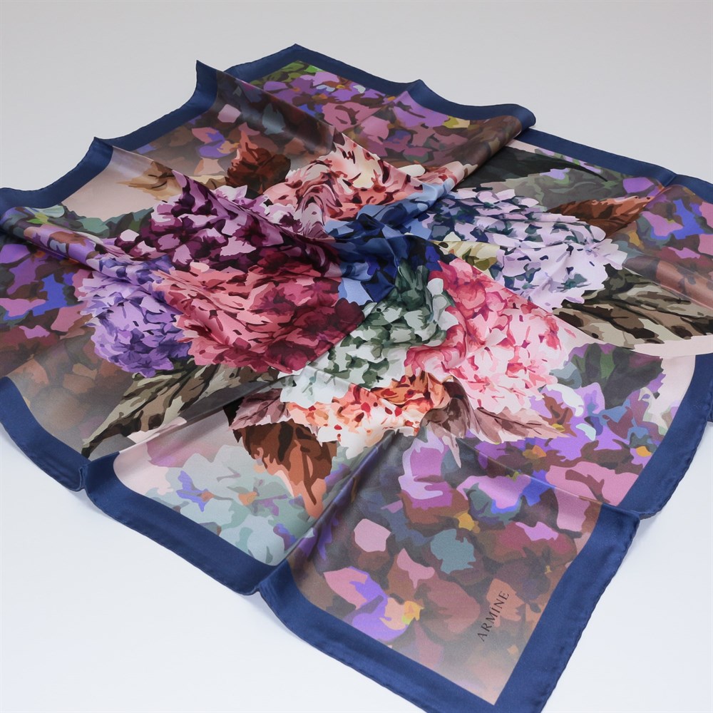 Armine Silk Scarf - 7478D 2 - Twill