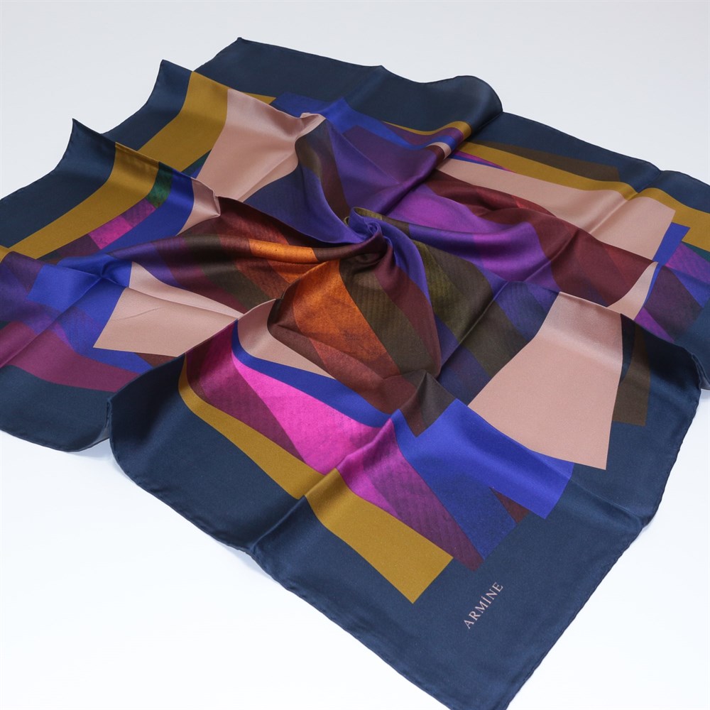 Armine Silk Scarf - 7446D 20 - Twill
