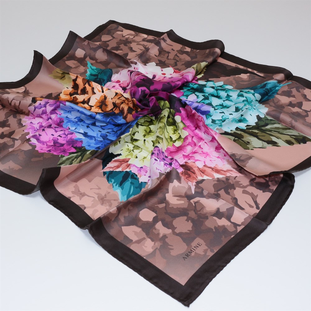 Armine Silk Scarf - 7478D 13 - Twill