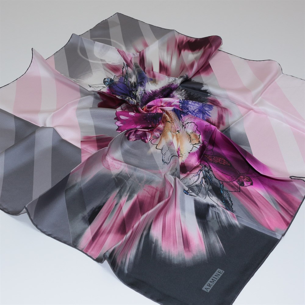 Armine Silk Scarf - 7449D 35 - Twill