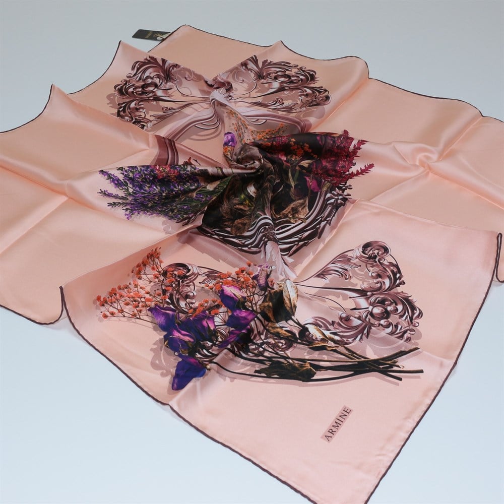 Armine Silk Scarf - 7469D 24 - Twill