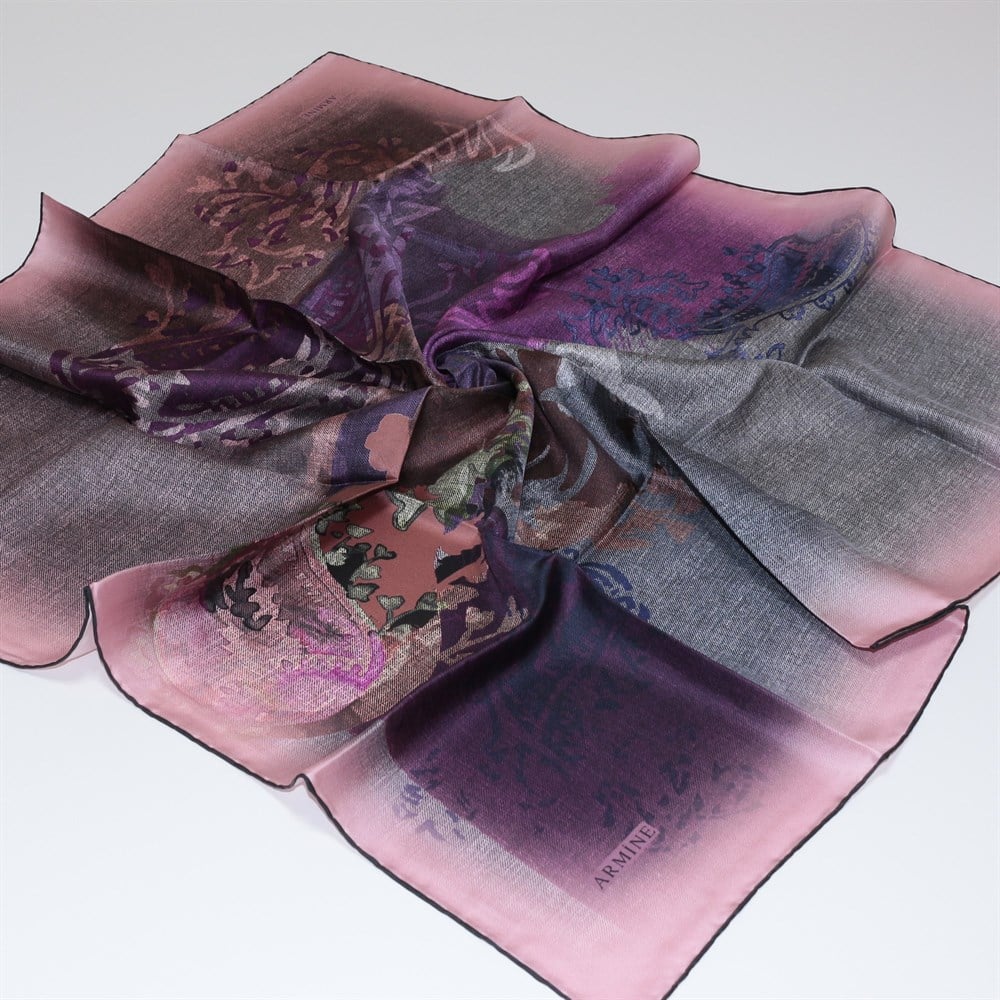 Armine Silk Scarf - 7716D 22 - Twill