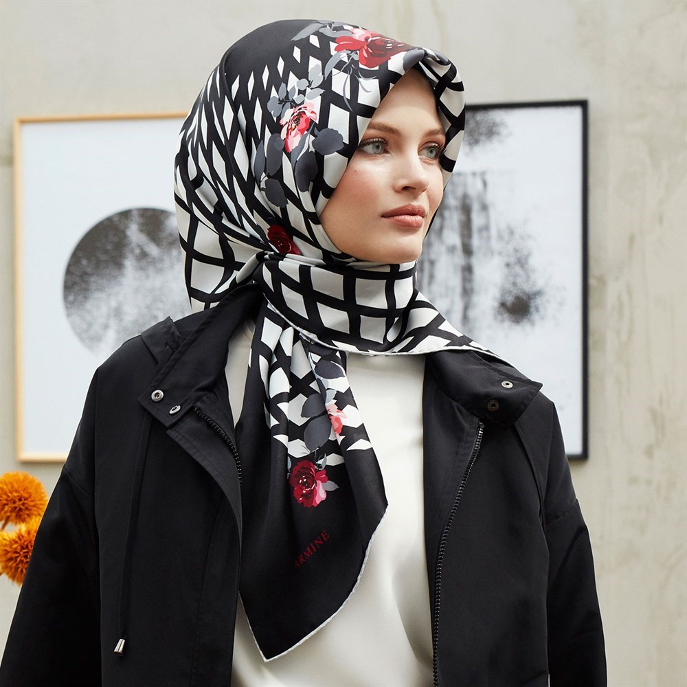 Armine İpek Eşarp 2019/2020 Sonbahar Kış - 8224D 05 - Sura