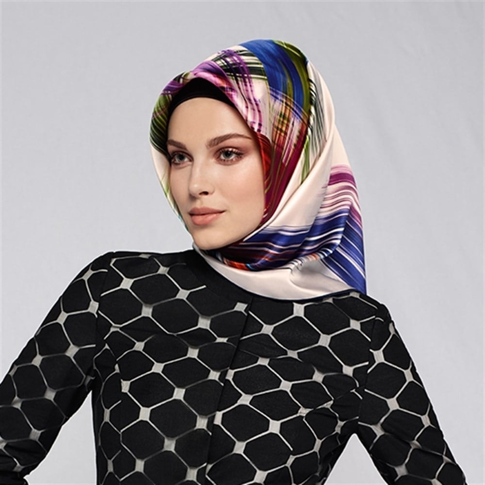 Armine İpek Eşarp 2016 İlkbahar Yaz - 7457D 11 - Tivil