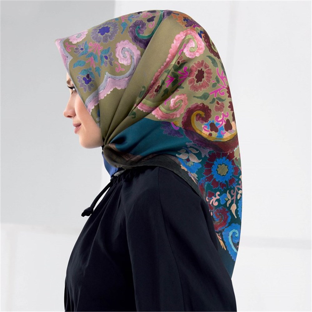 Armine İpek Eşarp 2017/2018 Sonbahar Kış - 7850D 21 - Sura