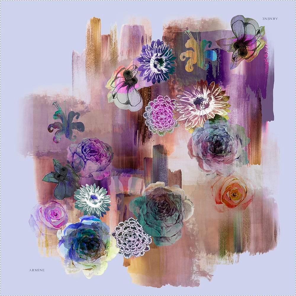 Armine Silk Scarf - 7916D 37 - Twill