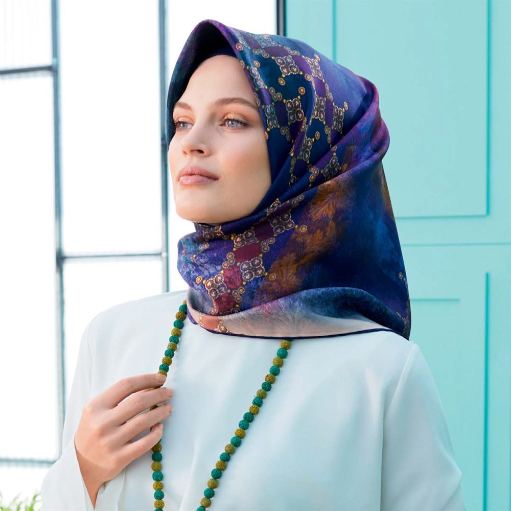 Armine Silk Scarf - 7939D 31 - Satin
