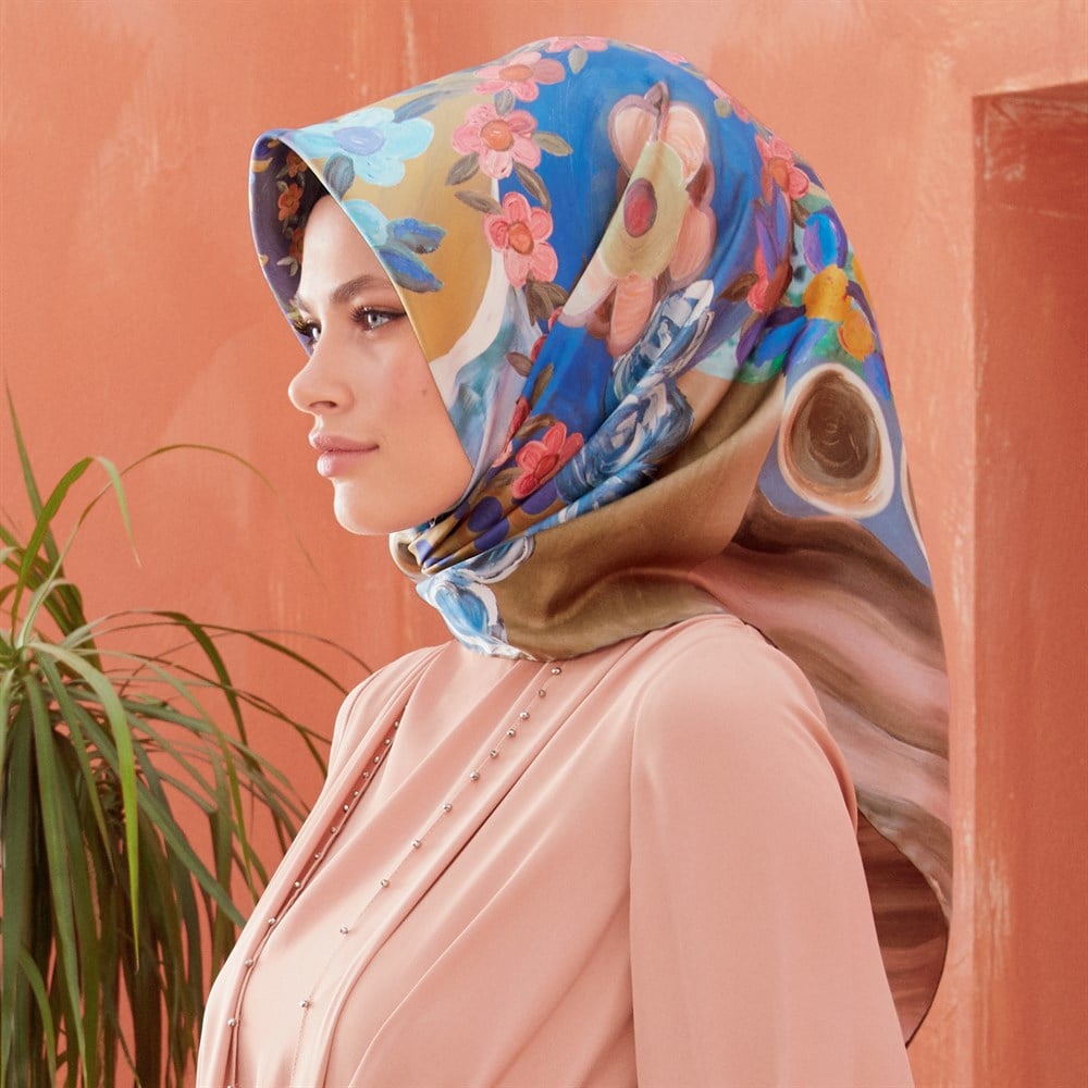 Armine İpek Eşarp 2018/2019 Sonbahar Kış - 8032D 35 - Sura
