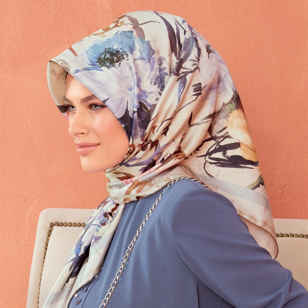 Armine İpek Eşarp 2018/2019 Sonbahar Kış - 8012D 22 - Tivil