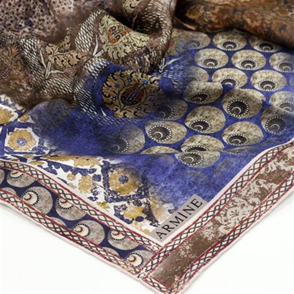 Armine Silk Scarf - 8216D 33 - Satin