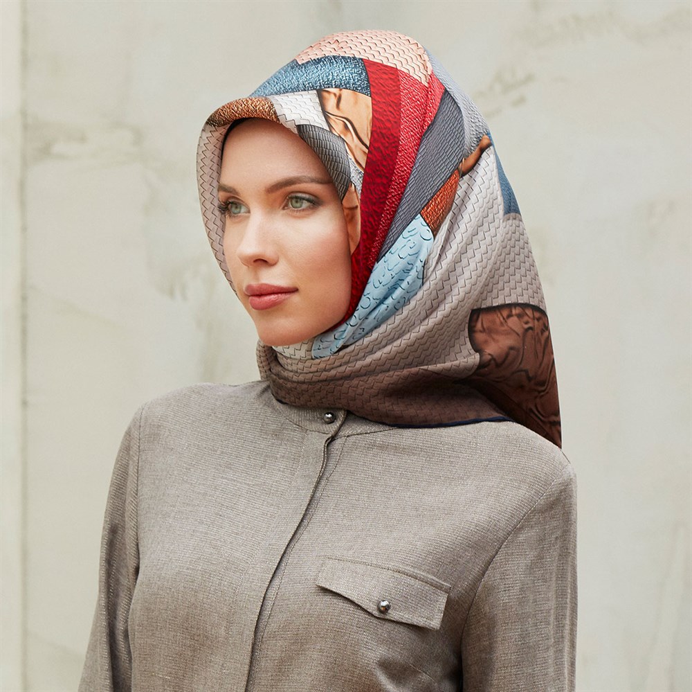Armine İpek Eşarp 2019/2020 Sonbahar Kış - 8223D 34 - Sura