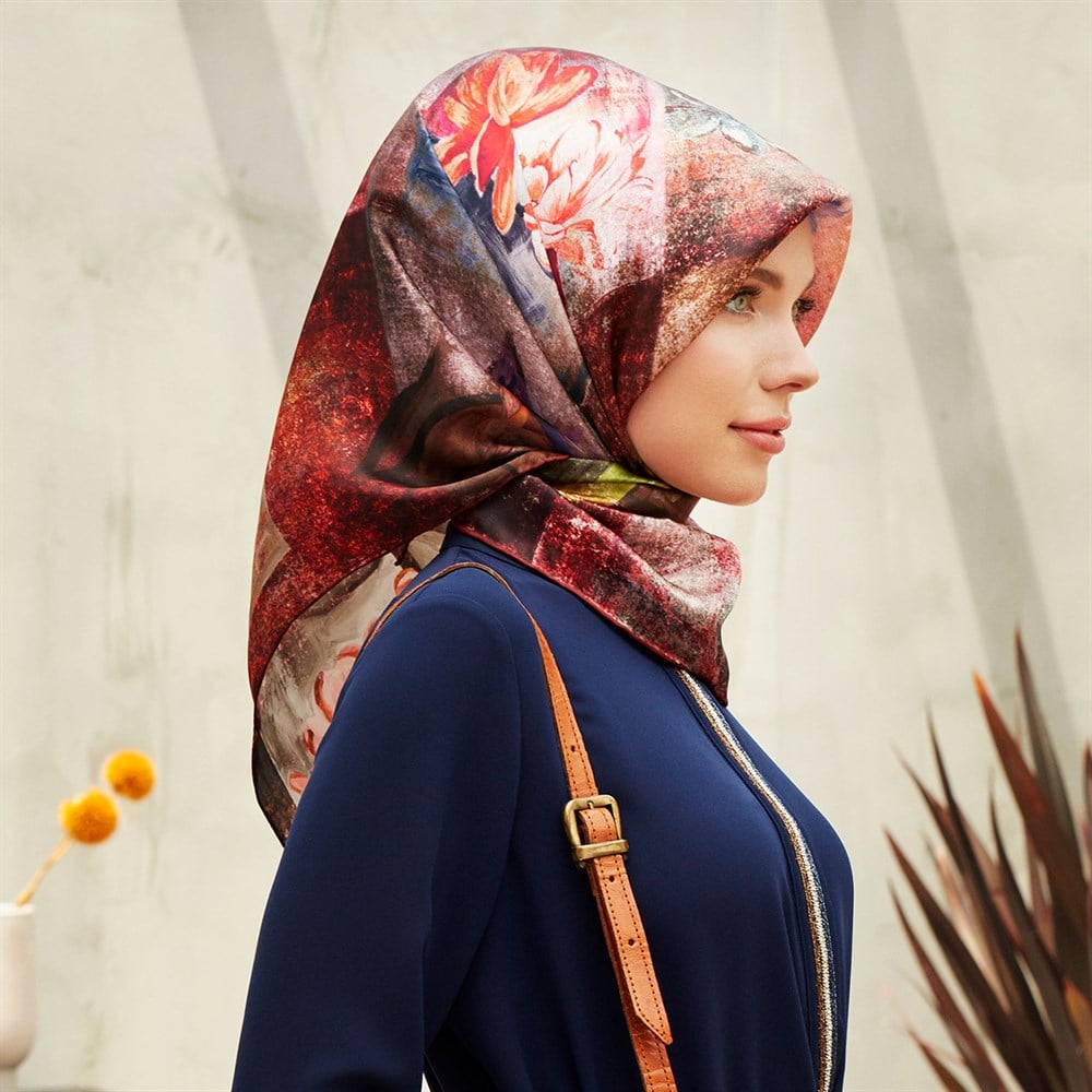 Armine İpek Eşarp 2019/2020 Sonbahar Kış - 8240D 36 - Sura