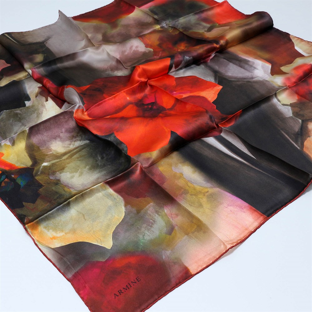 Beauty in the Midst of Chaos' Floral Scarf Collection Amour