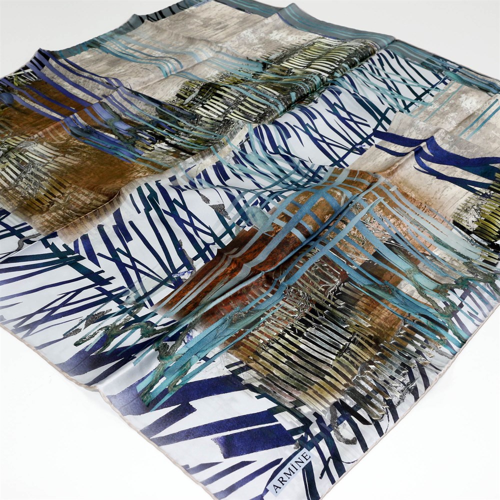 Armine Silk Scarf 2020 Spring-Summer - 8331D 03 - Satin