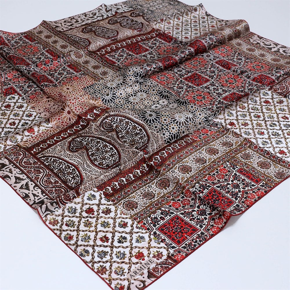 Armine İpek Eşarp 2020 İlkbahar-Yaz - 8330D 80 - Sura