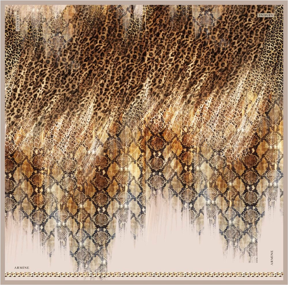 Armine İpek Eşarp 2020 İlkbahar-Yaz - 8325D 35 - Sura