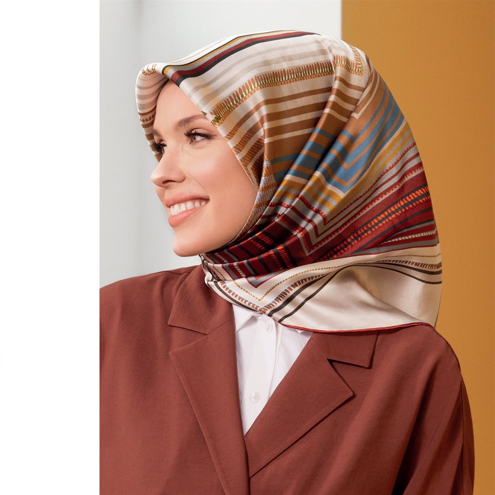 Armine İpek Eşarp 2020 İlkbahar-Yaz - 8317D 80 - Sura