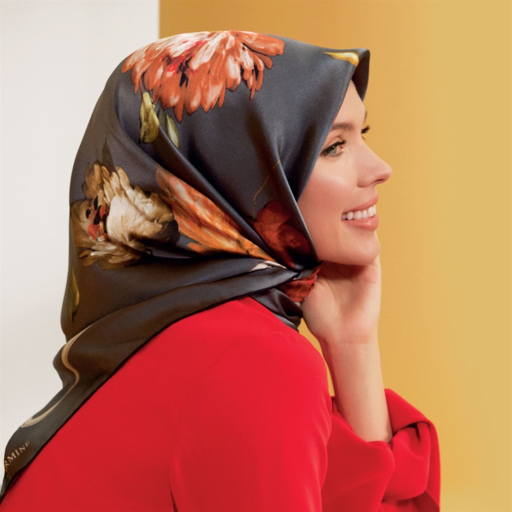 Armine İpek Eşarp 2020 İlkbahar-Yaz - 8348D 36 - Sura