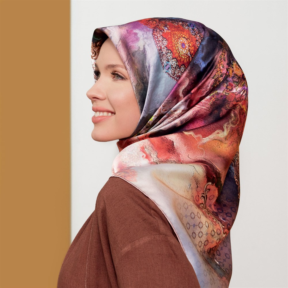 Armine İpek Eşarp 2020 İlkbahar-Yaz - 8318D 31 - Sura