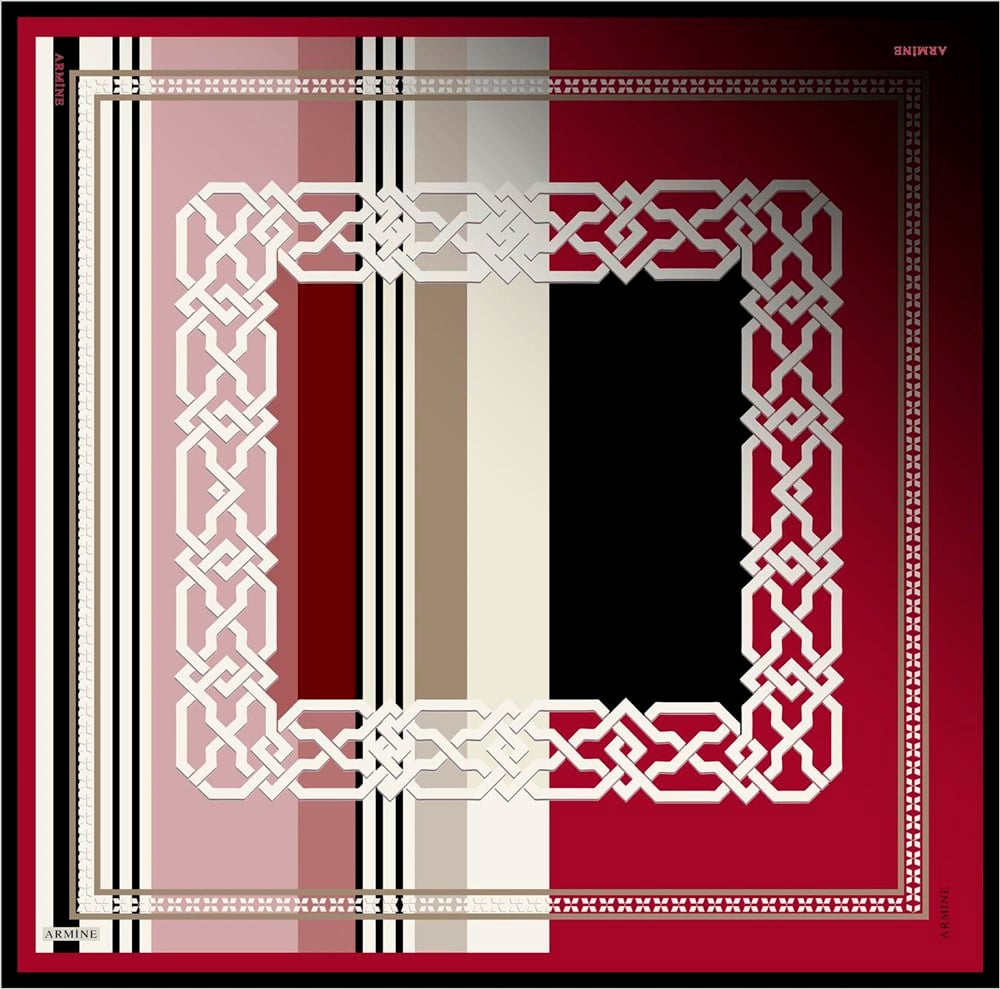 Armine İpek Eşarp 2020 İlkbahar-Yaz - 8334D 83 - Tivil