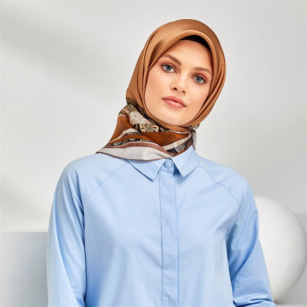 Armine İpek Eşarp 2020 İlkbahar-Yaz - 8309D 04 - Sura