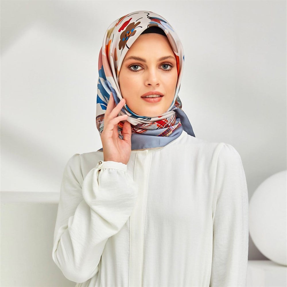 Armine Silk Scarf 2020 Spring-Summer - 8300D 34 - Twill