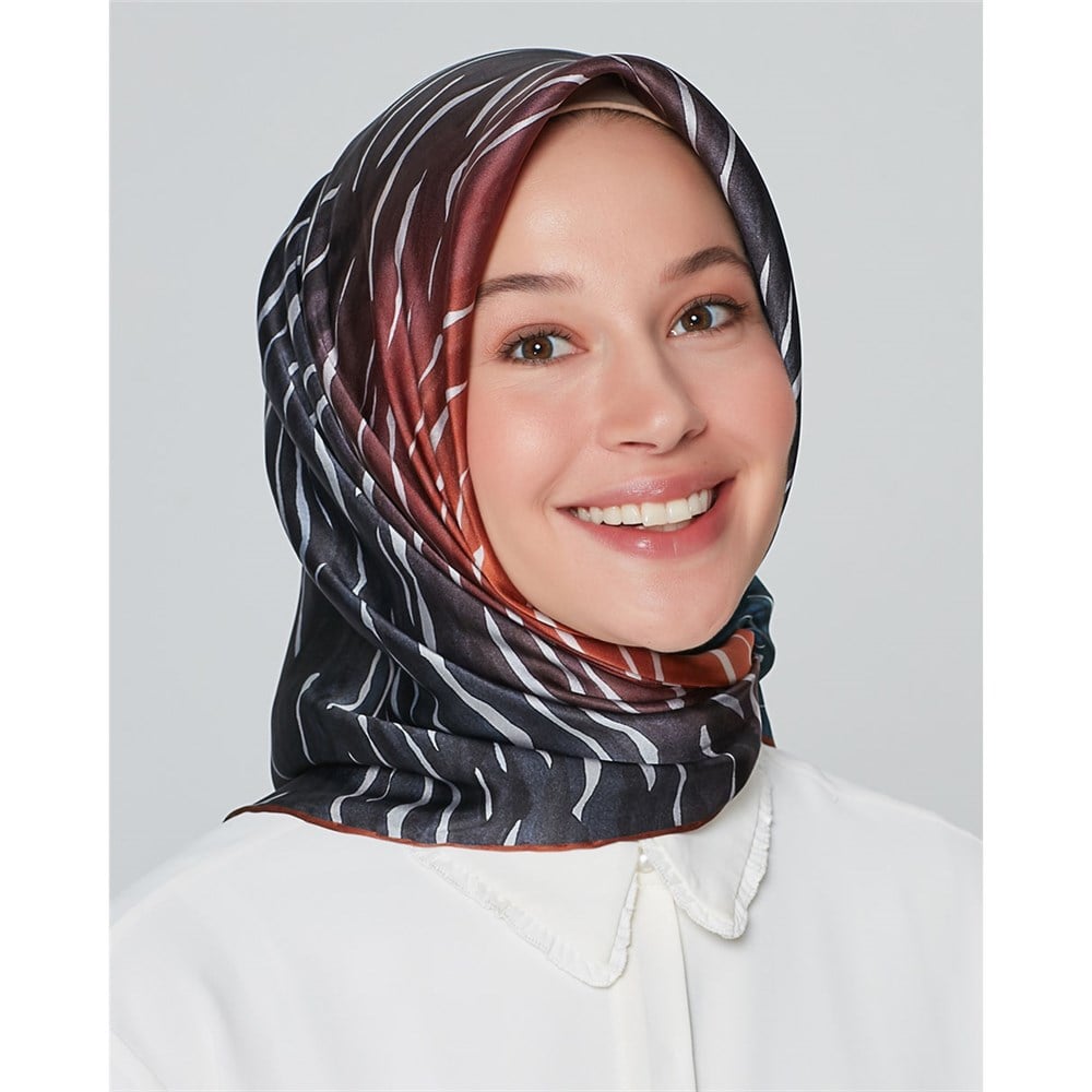 Armine Silk Scarf 2020 Spring-Summer - 8332D 81 - Satin