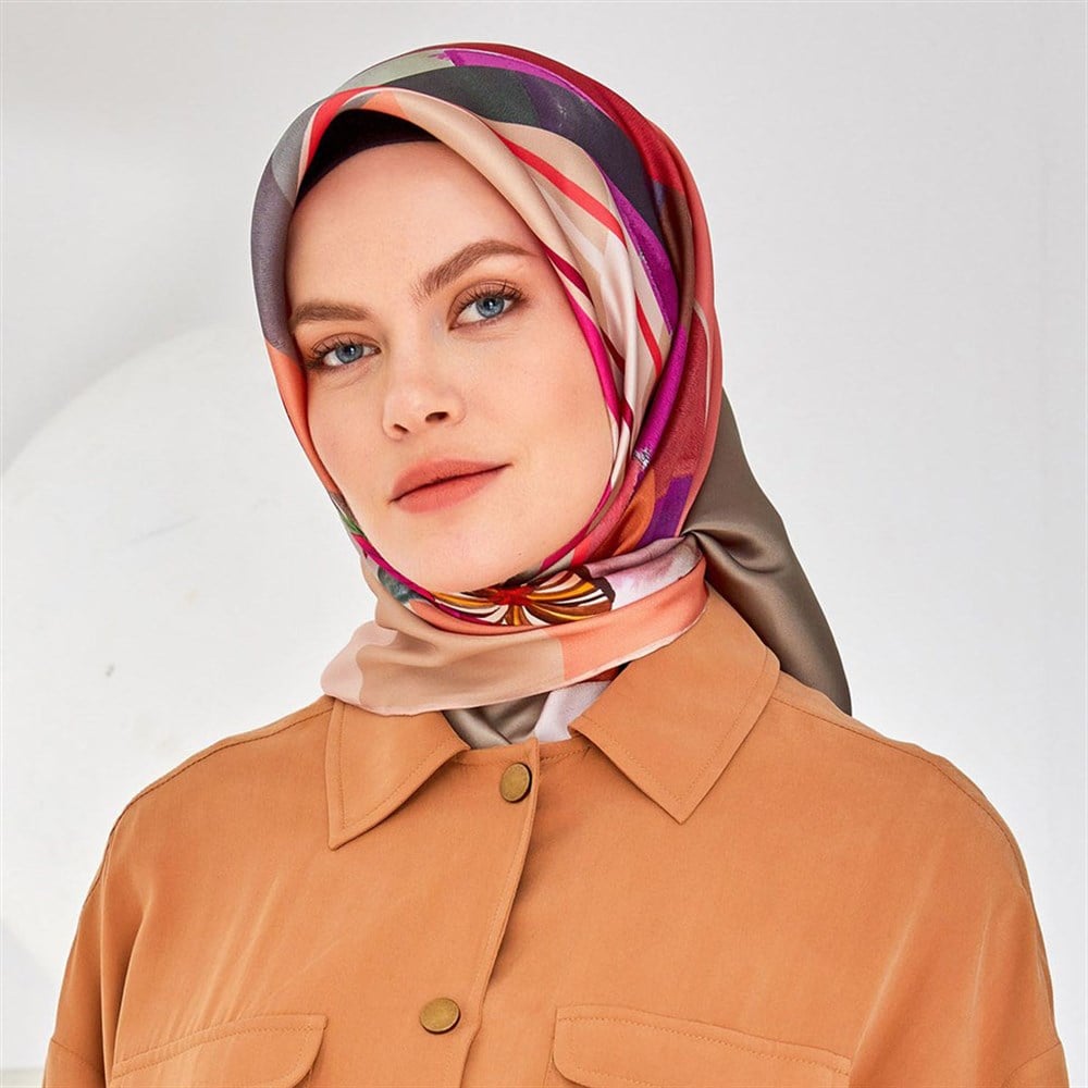 Armine İpek Eşarp 2020 İlkbahar-Yaz - 8308D 02 - Sura