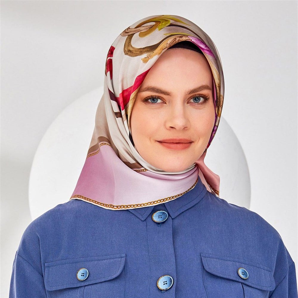 Armine İpek Eşarp 2020 İlkbahar-Yaz - 8327D 01 - Sura