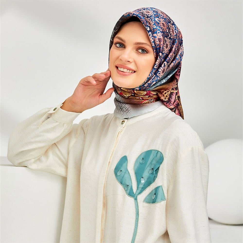 Armine Silk Scarf 2020 Spring-Summer - 8305D 36 - Twill