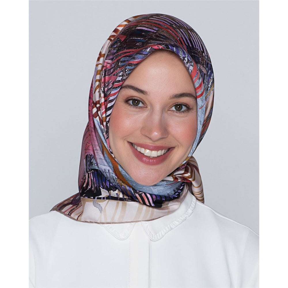 Armine İpek Eşarp 2020 İlkbahar-Yaz - 8331D 02 - Tivil
