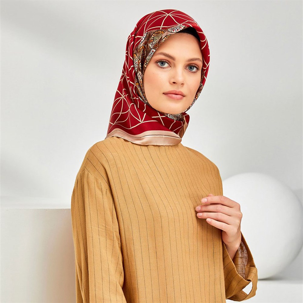 Armine İpek Eşarp 2020 İlkbahar-Yaz - 8313D 07 - Sura