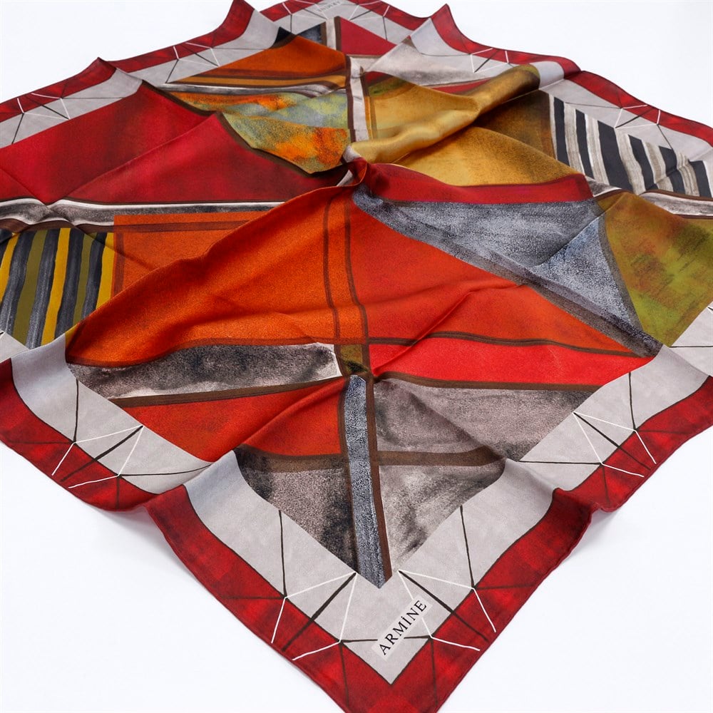 Armine İpek Eşarp 2020 Yeni Yaz - 8412D - 81 - Sura