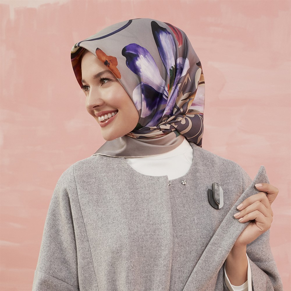 Armine İpek Eşarp 2020/2021 Sonbahar Kış - 8406D 33 - Tivil