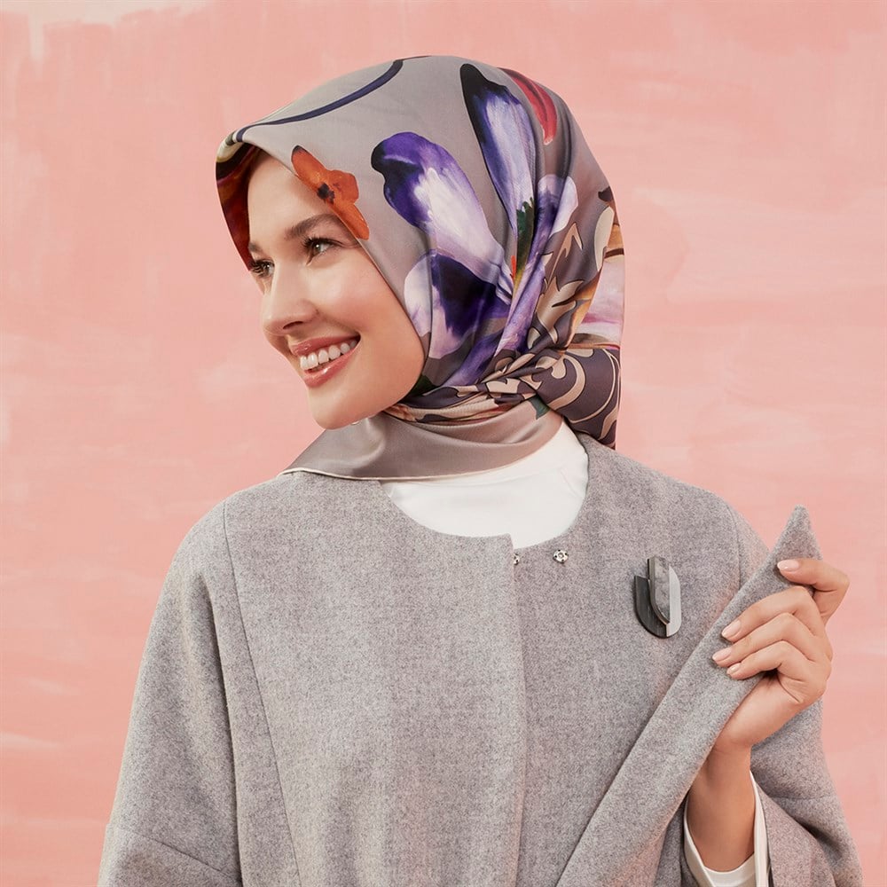 Armine İpek Eşarp 2020/2021 Sonbahar Kış - 8406D 33 - Sura
