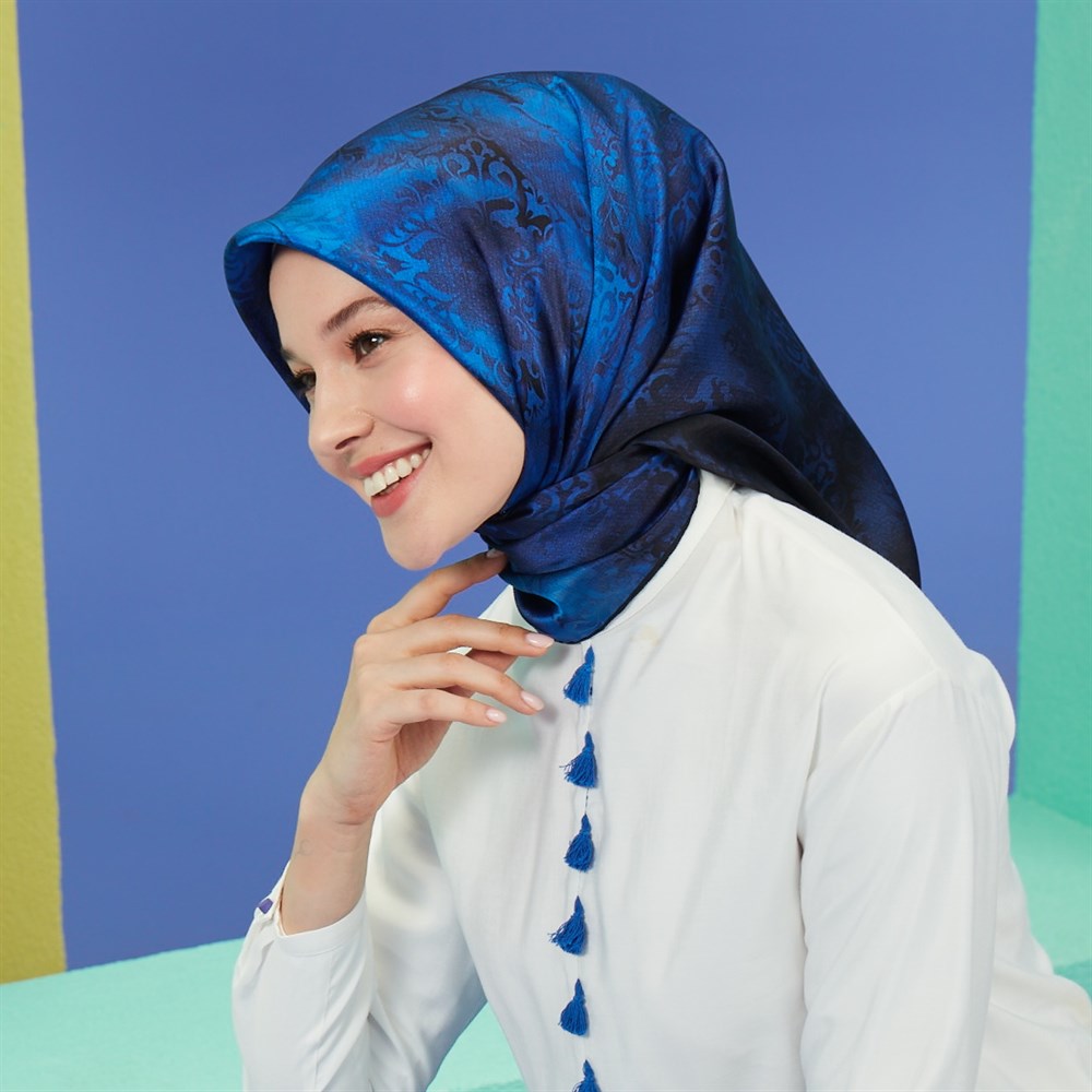 Armine İpek Eşarp 2021 İlkbahar-Yaz - 8554D 09 - Sura