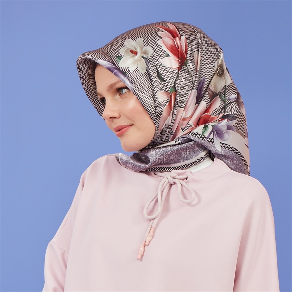 Armine İpek Eşarp 2021 İlkbahar-Yaz - 8532D 25 - Sura