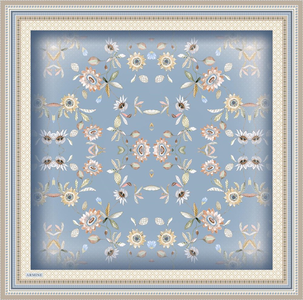 Armine İpek Eşarp 2021 İlkbahar-Yaz - 8528D 80 - Tivil