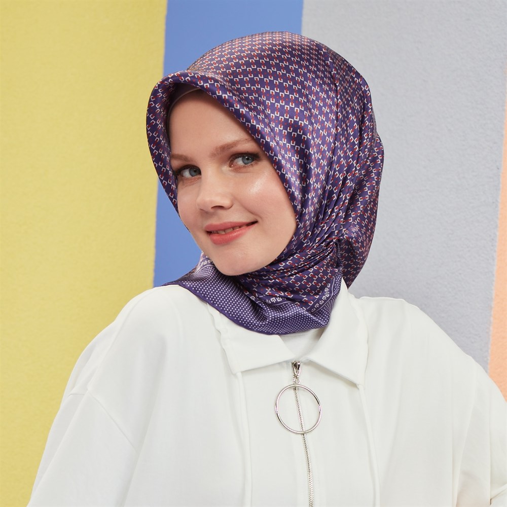 Armine İpek Eşarp 2021 İlkbahar-Yaz - 8556D 87 - Tivil