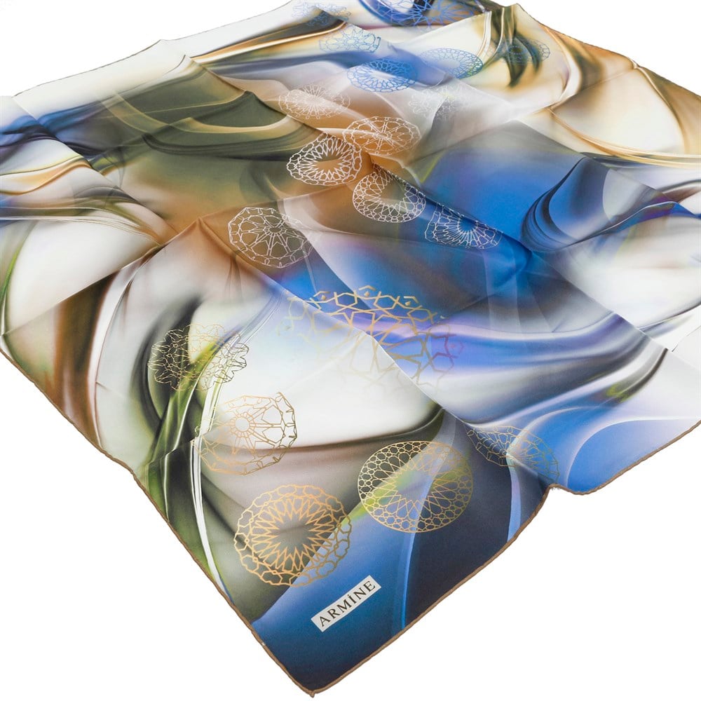 Armine Silk Scarf 2021 Spring-Summer - 8542D 84 - Twill