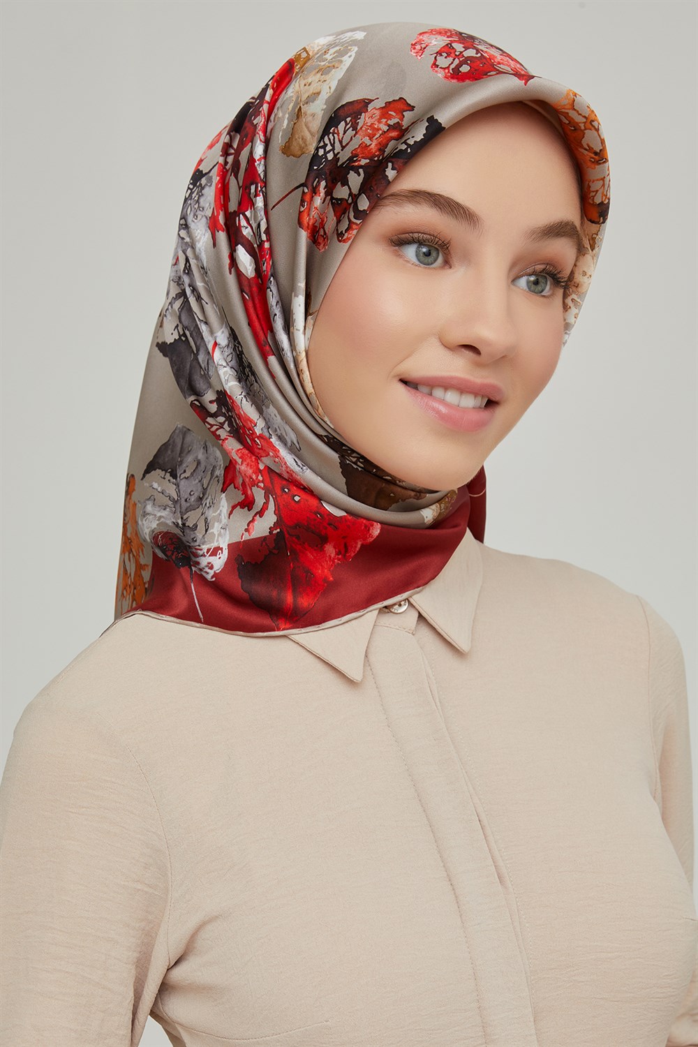 Armine İpek Eşarp 2021/2022 Sonbahar Kış - 8663D-09 - Sura