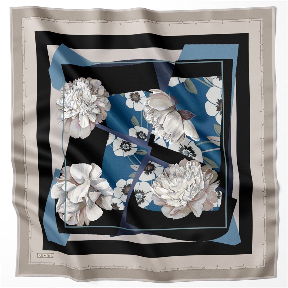 Armine İpek Eşarp 2021/2022 Sonbahar Kış - 8644D-25 - Tivil