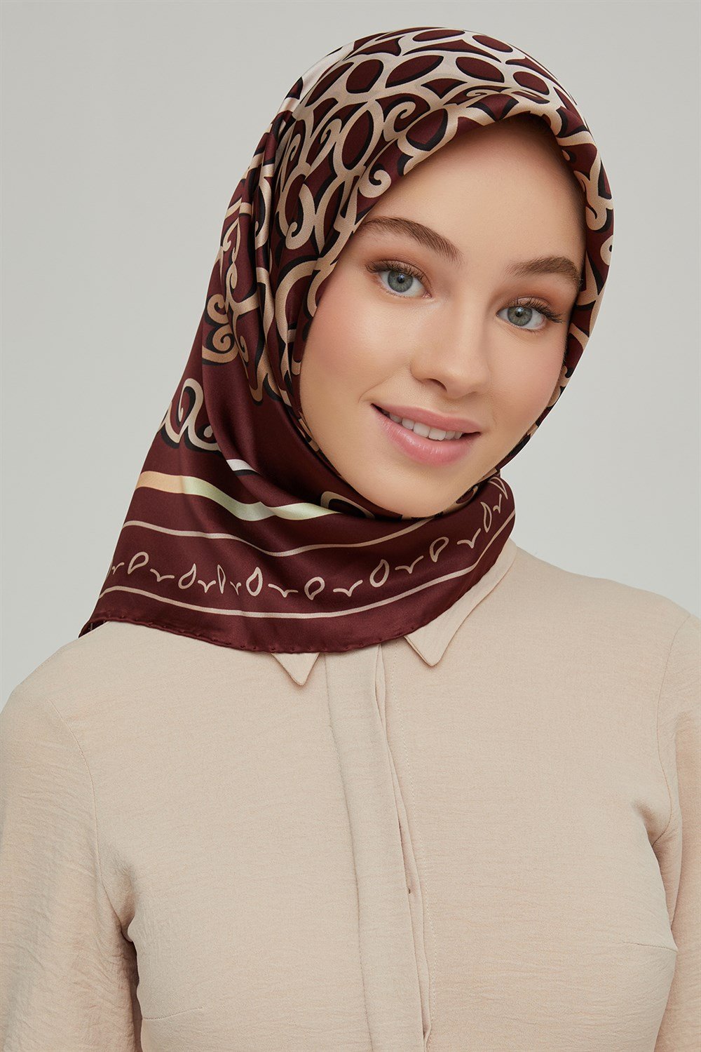 Armine İpek Eşarp 2021/2022 Sonbahar Kış - 8650D-35 - Sura