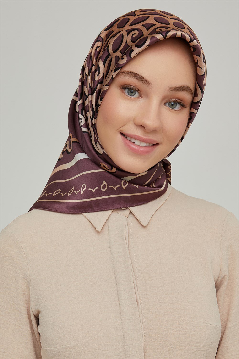 Armine İpek Eşarp 2021/2022 Sonbahar Kış - 8650D-03 - Sura