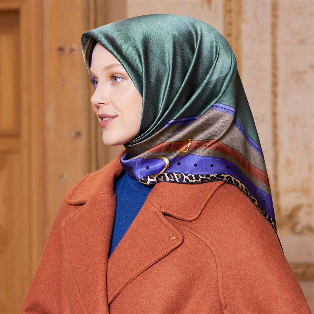 Armine İpek Eşarp 2021/2022 Sonbahar Kış - 8626D-33 - Tivil