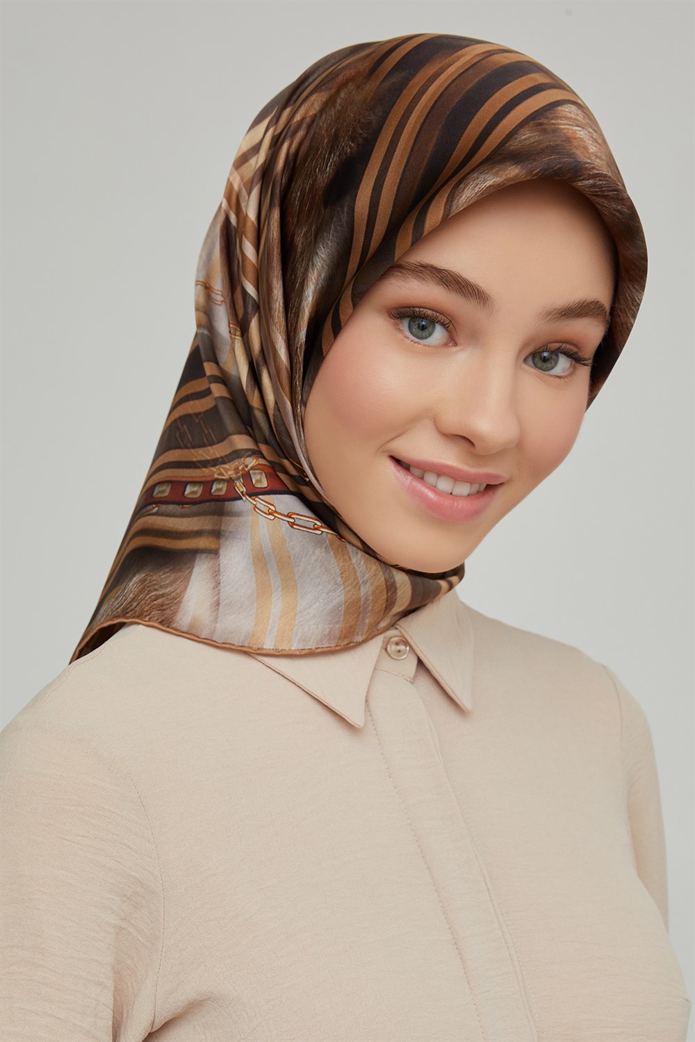 Armine İpek Eşarp 2021/2022 Sonbahar Kış - 8621D-07 - Tivil
