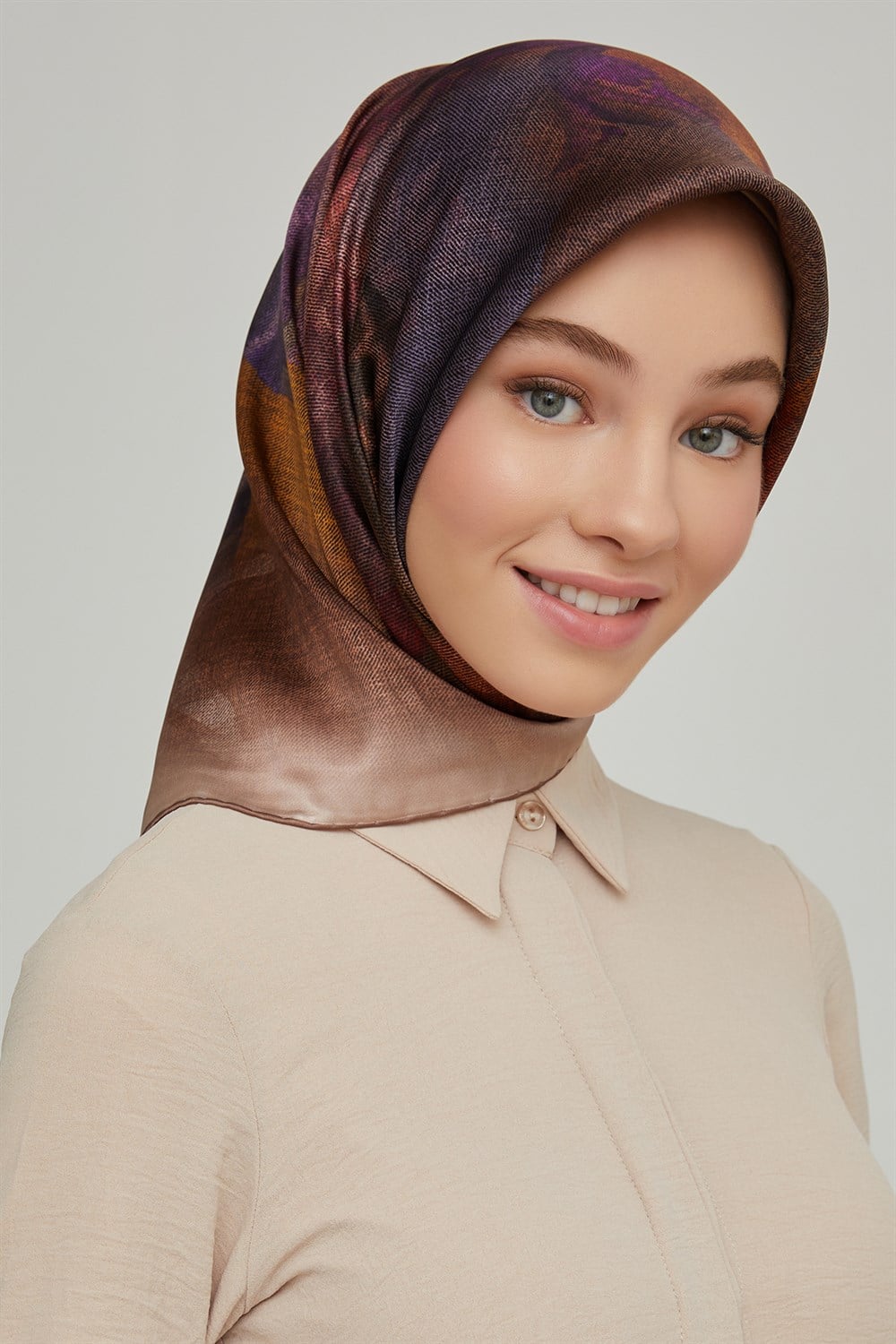 Armine İpek Eşarp 2021/2022 Sonbahar Kış - 8648D-04 - Tivil