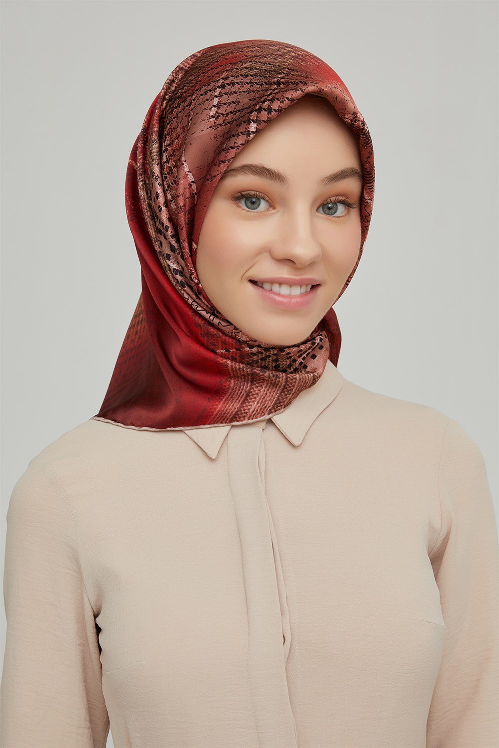 Armine İpek Eşarp 2021/2022 Sonbahar Kış - 8602D-03 - Sura